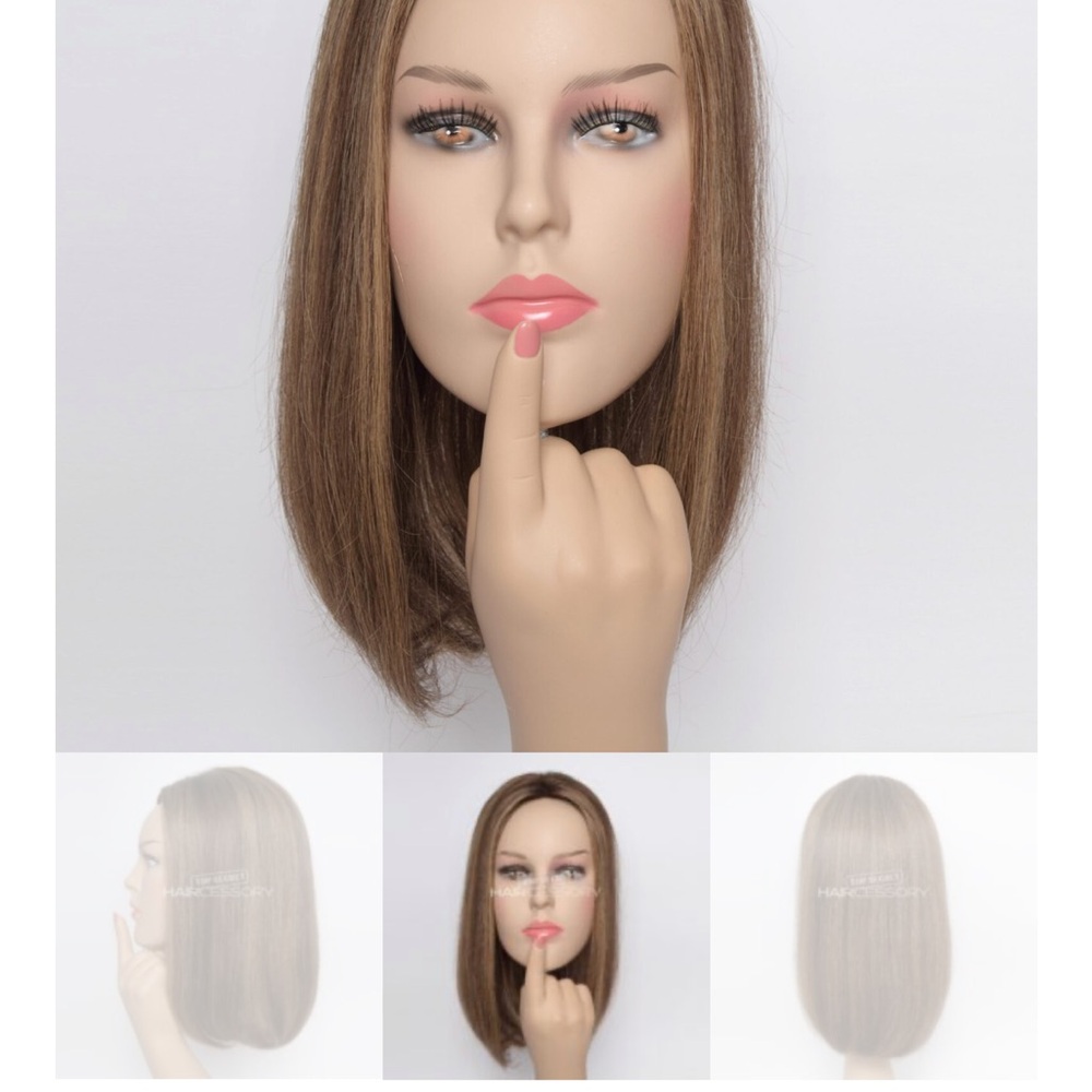 Top Secret Blonde and Brown Hair topper - Picture 5 of 15